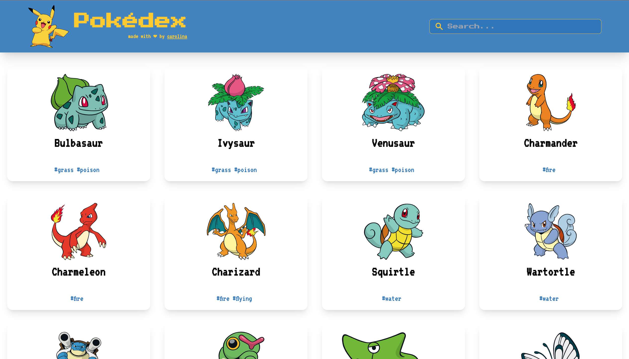 Pokemon API Project